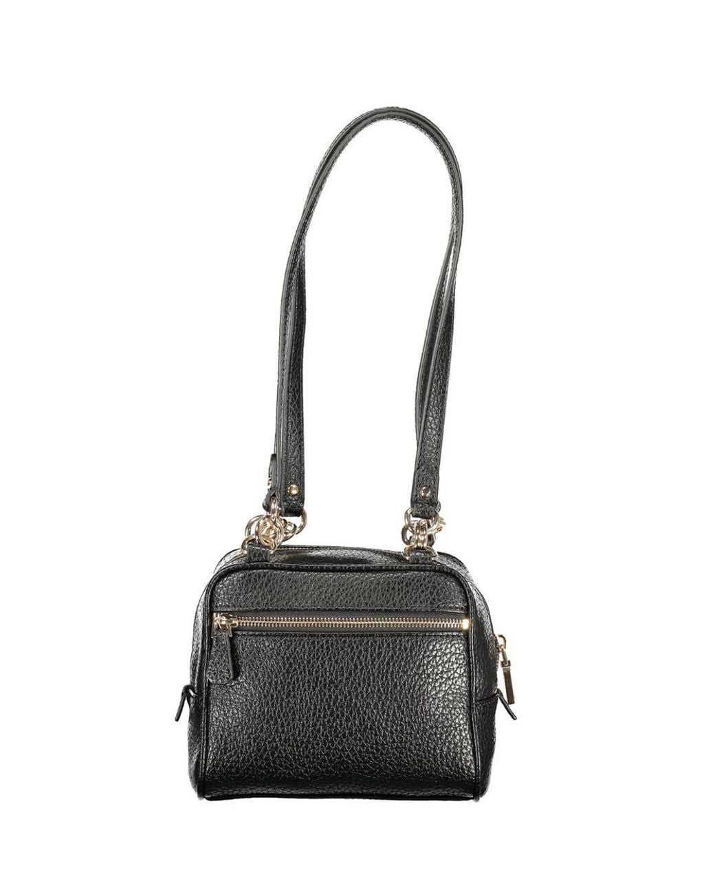 Guess Black Polyurethane Handbag
