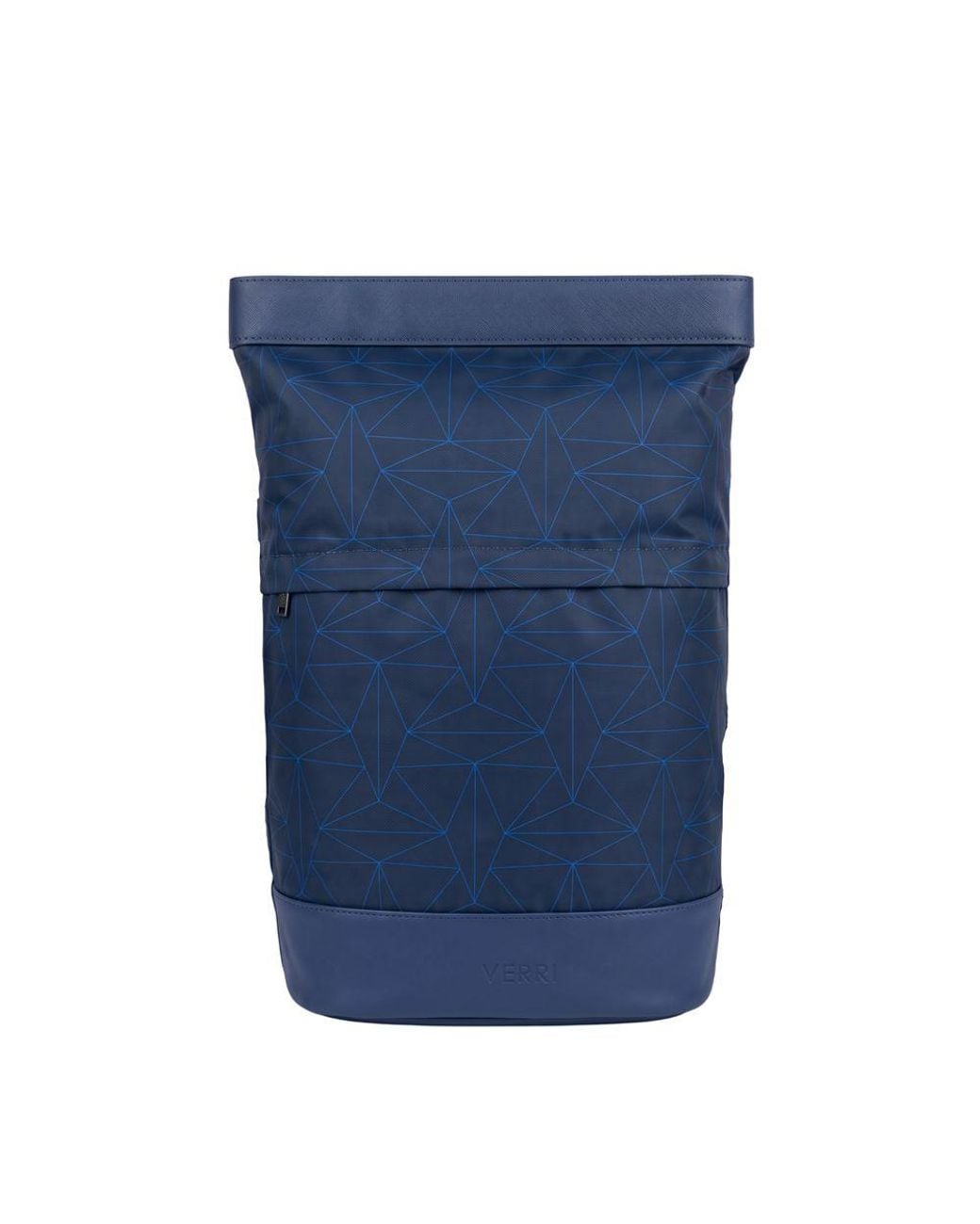Verri Blue Polyurethane Men's Backpack for men