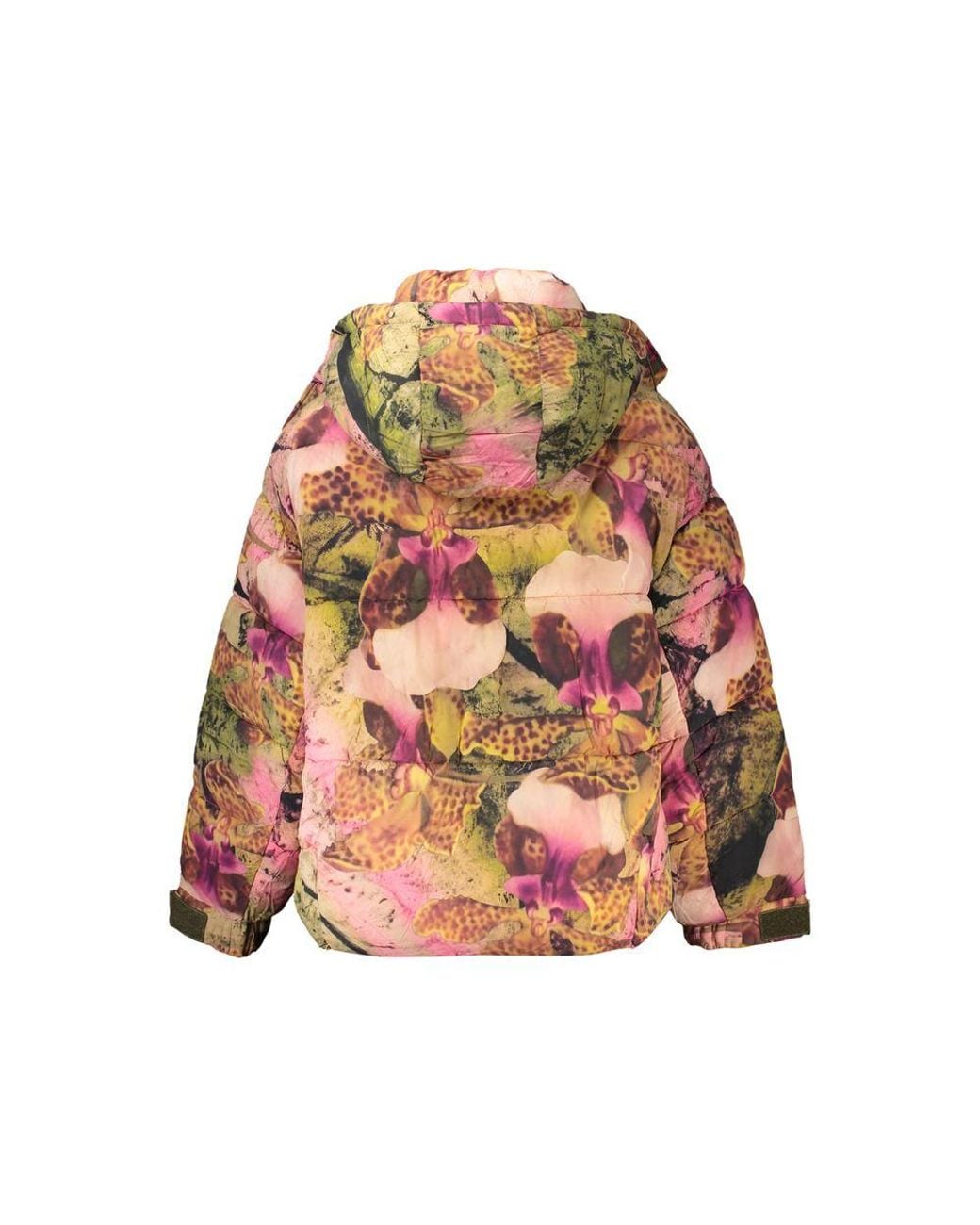 Desigual Pink Polyamide Jacket