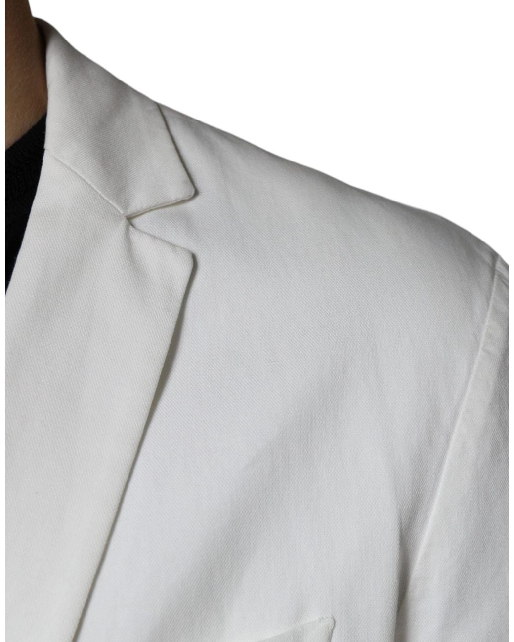 Dondup Gray White Single Breasted One Button Dress Formal Blazer for men