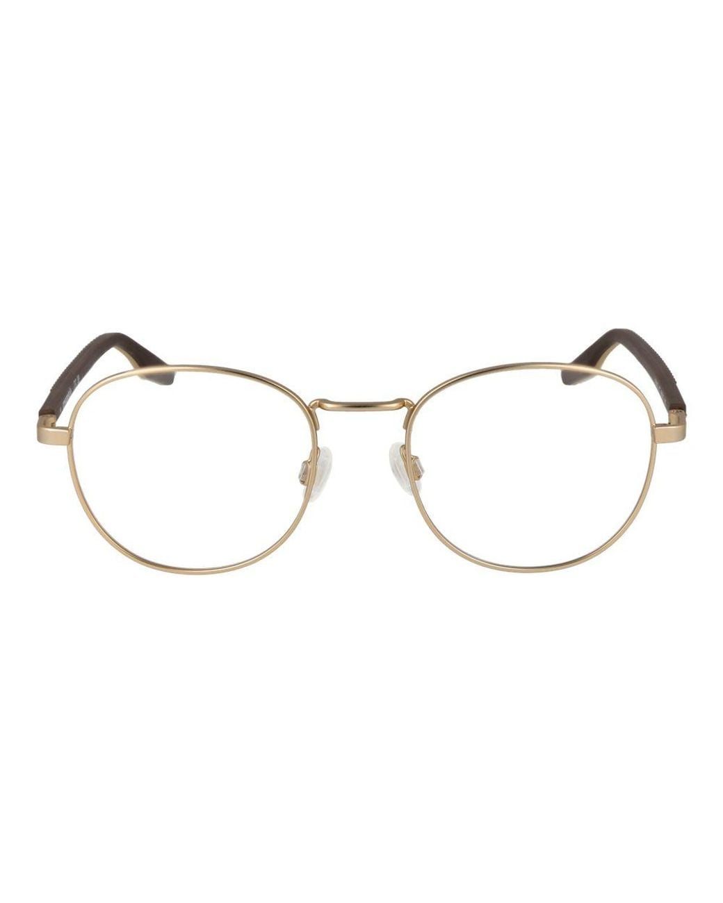 Converse Brown Gold Rubber Glasses (frames)