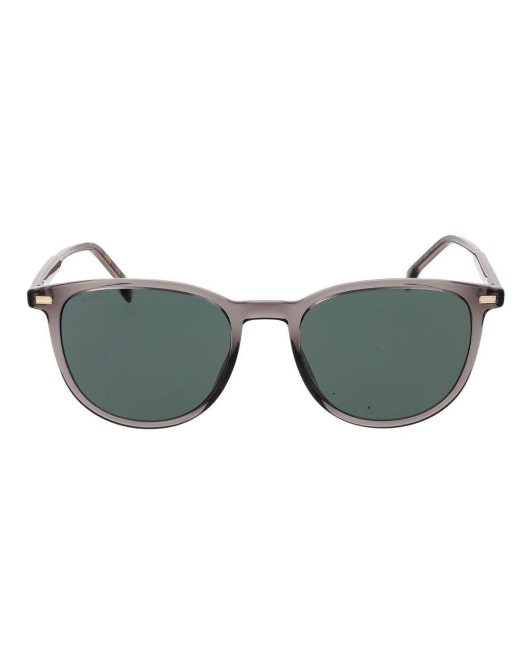 Boss Green Gray Acetate Sunglasses for men