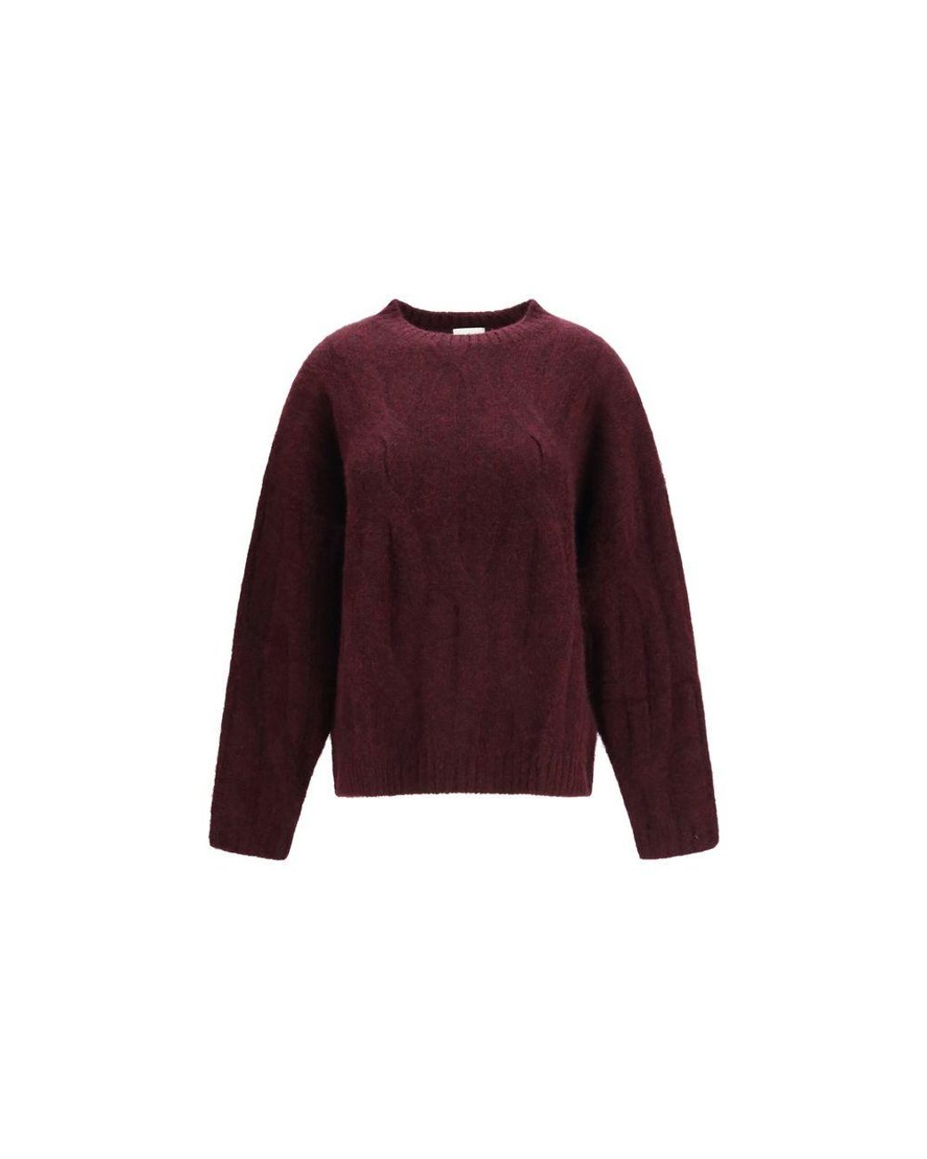 Allude Purple Cashmere Sweater