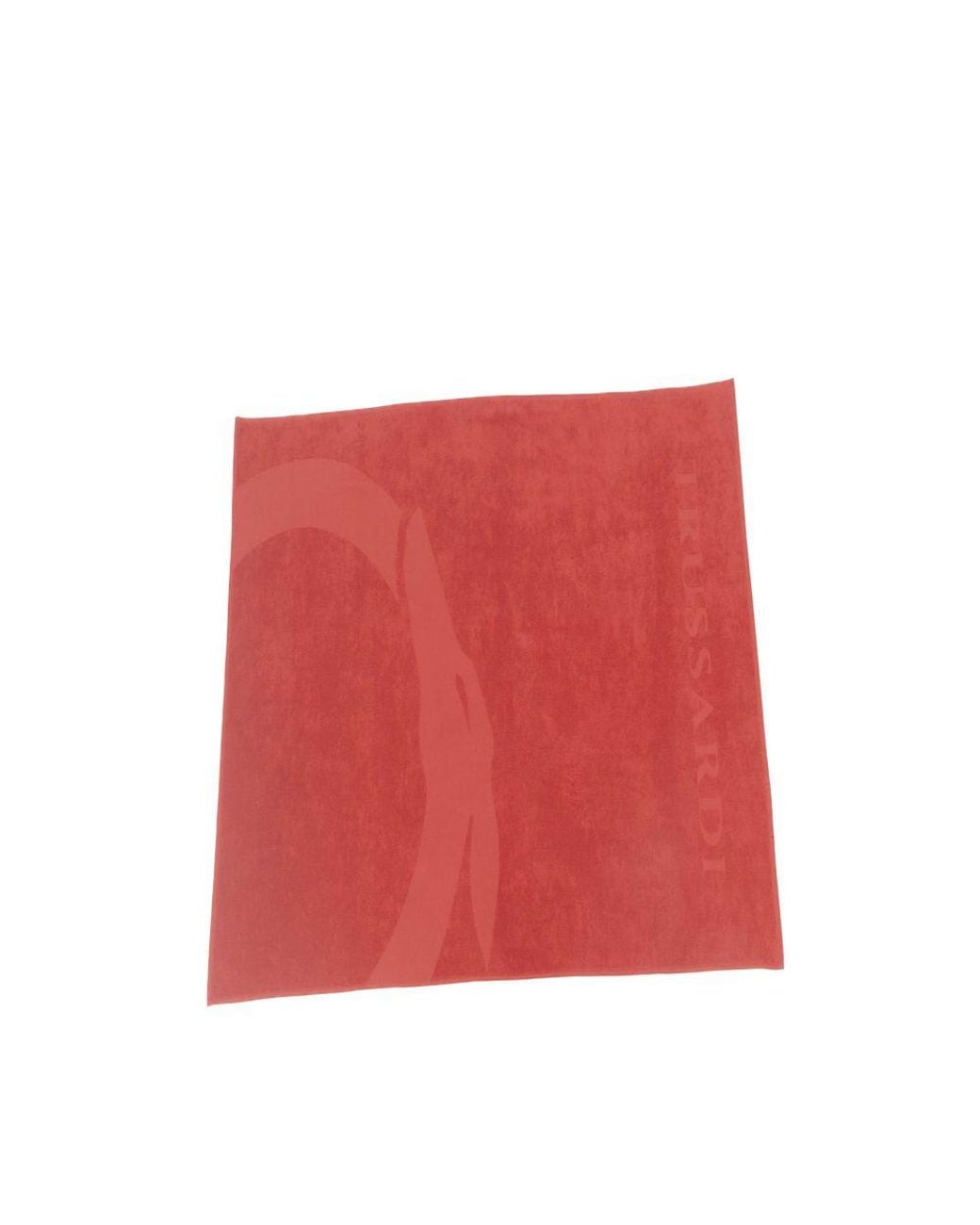 Trussardi Beachwear Red Cotton Other for men