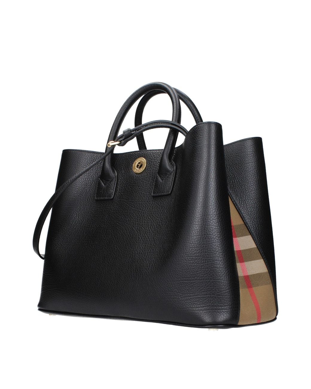 Burberry Black Leather Handbag