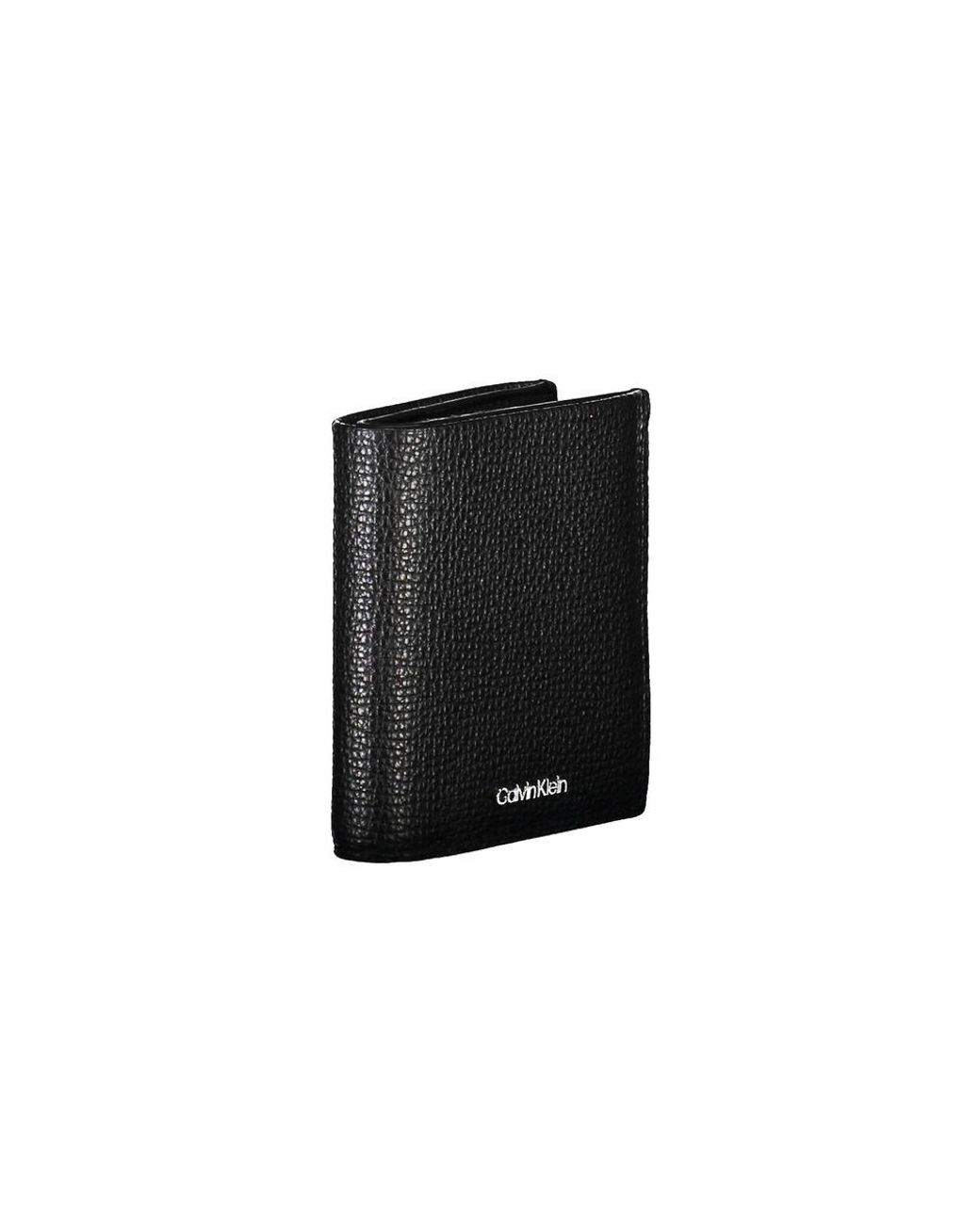 Calvin Klein Black Leather Wallet for men