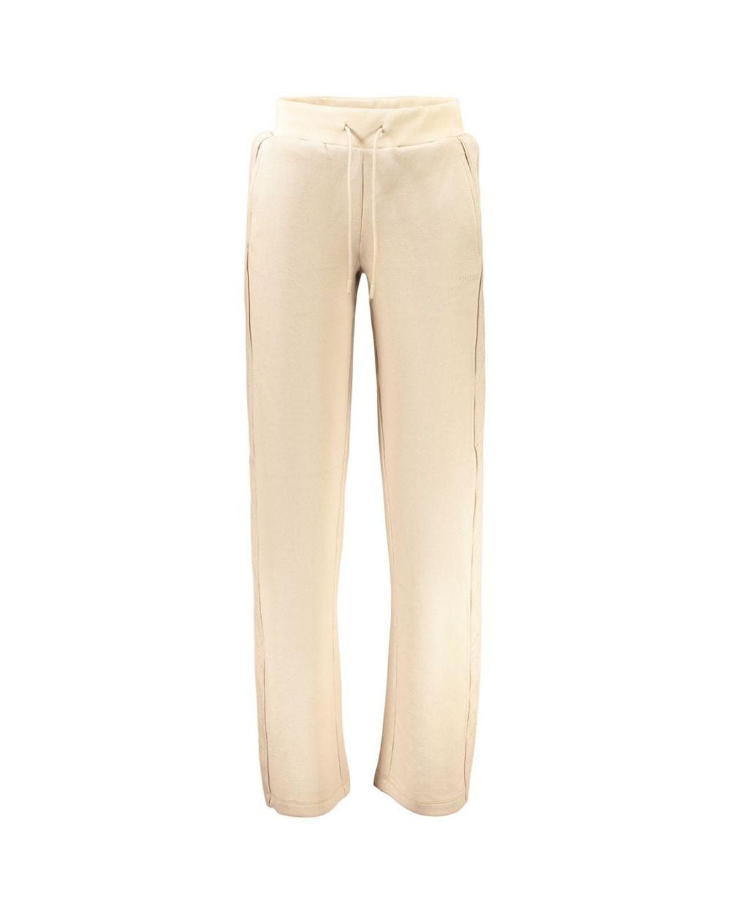 Guess Natural Beige Lyocell S Trousers