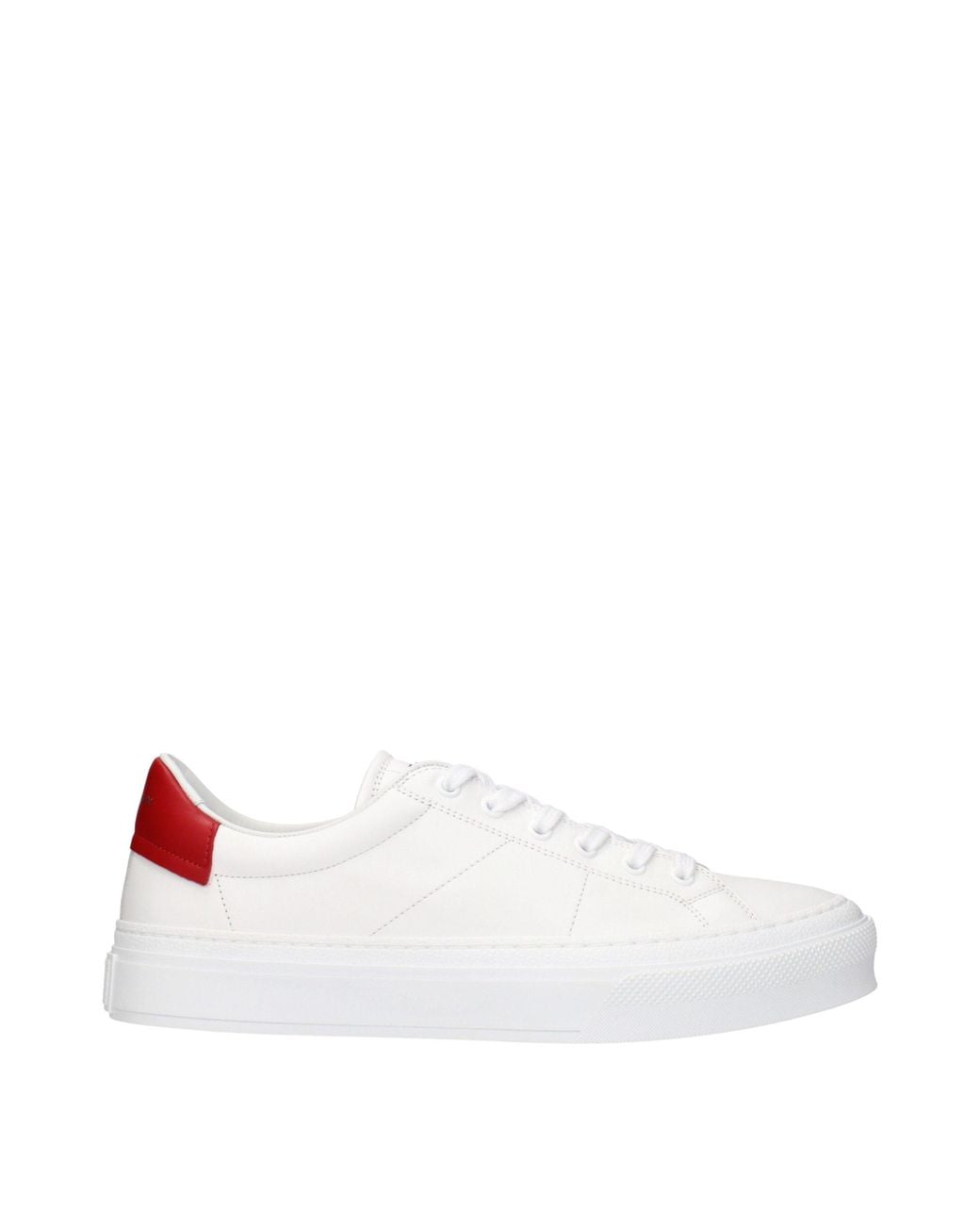 Givenchy White Leather Sneakers for men