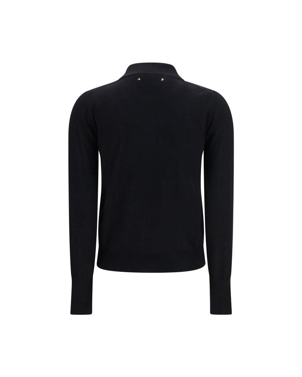 Golden Goose Deluxe Brand Blue Black Wool Oves Aries Shirt