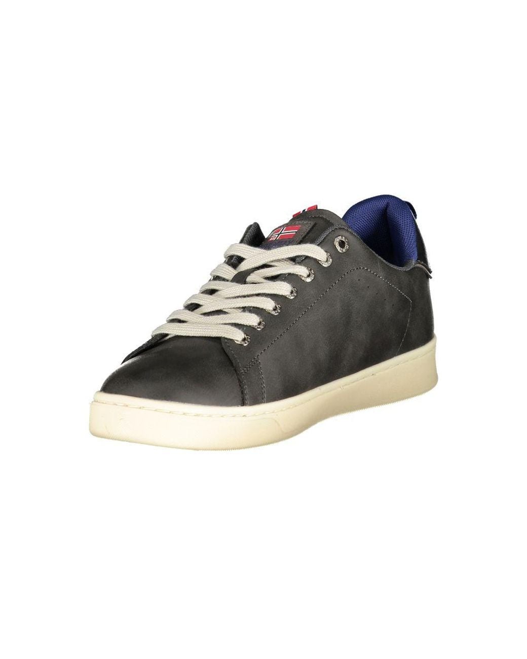 Norway 1963 Black Polyester Sneaker for men