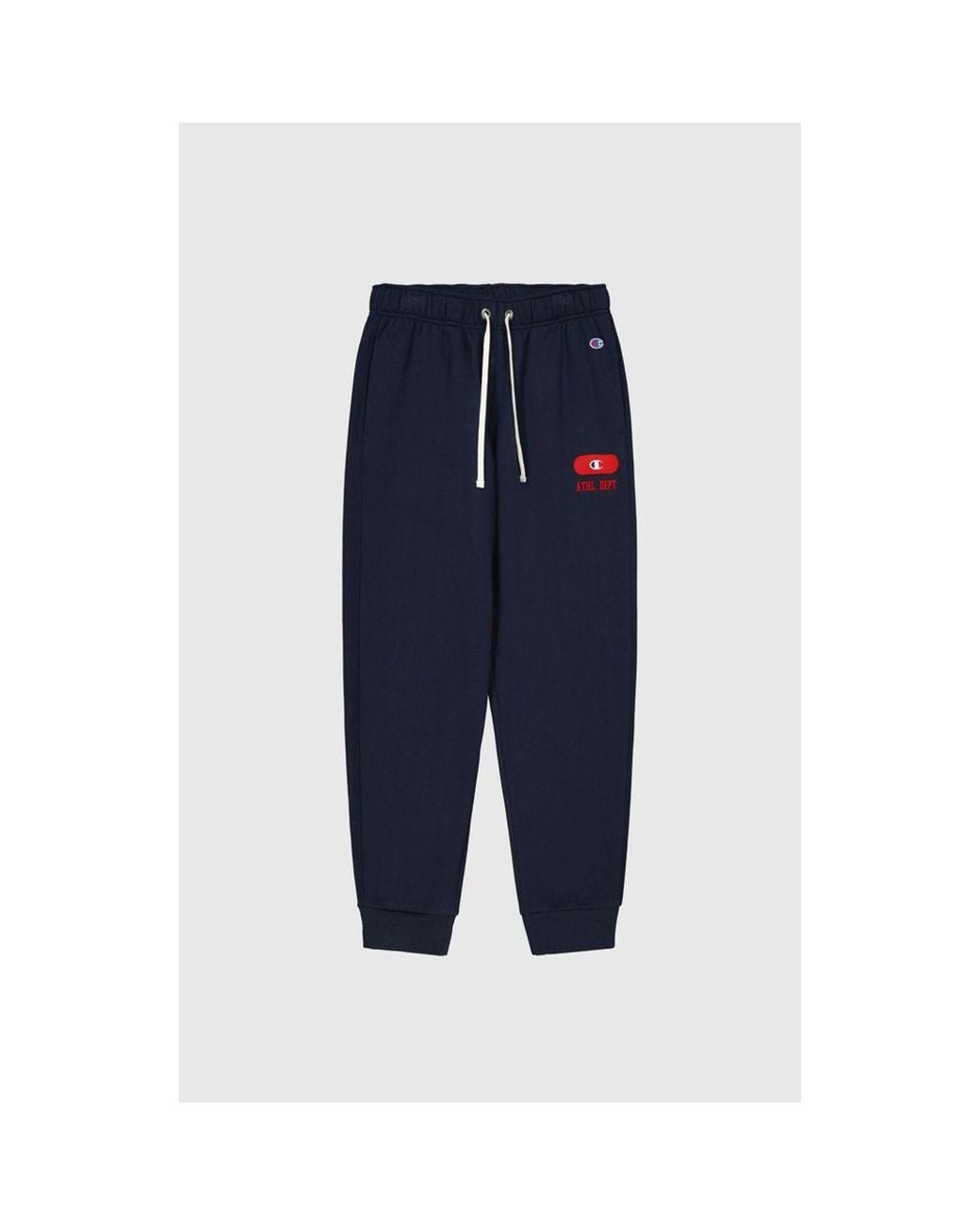 Champion Blue Cotton Joggers (Workout Pants) for men