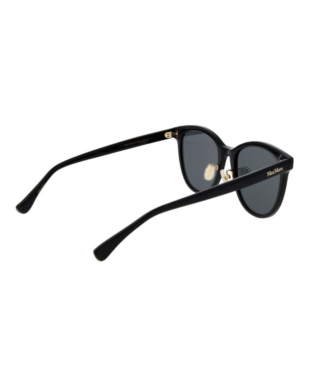 Max Mara Black Acetate Sunglasses