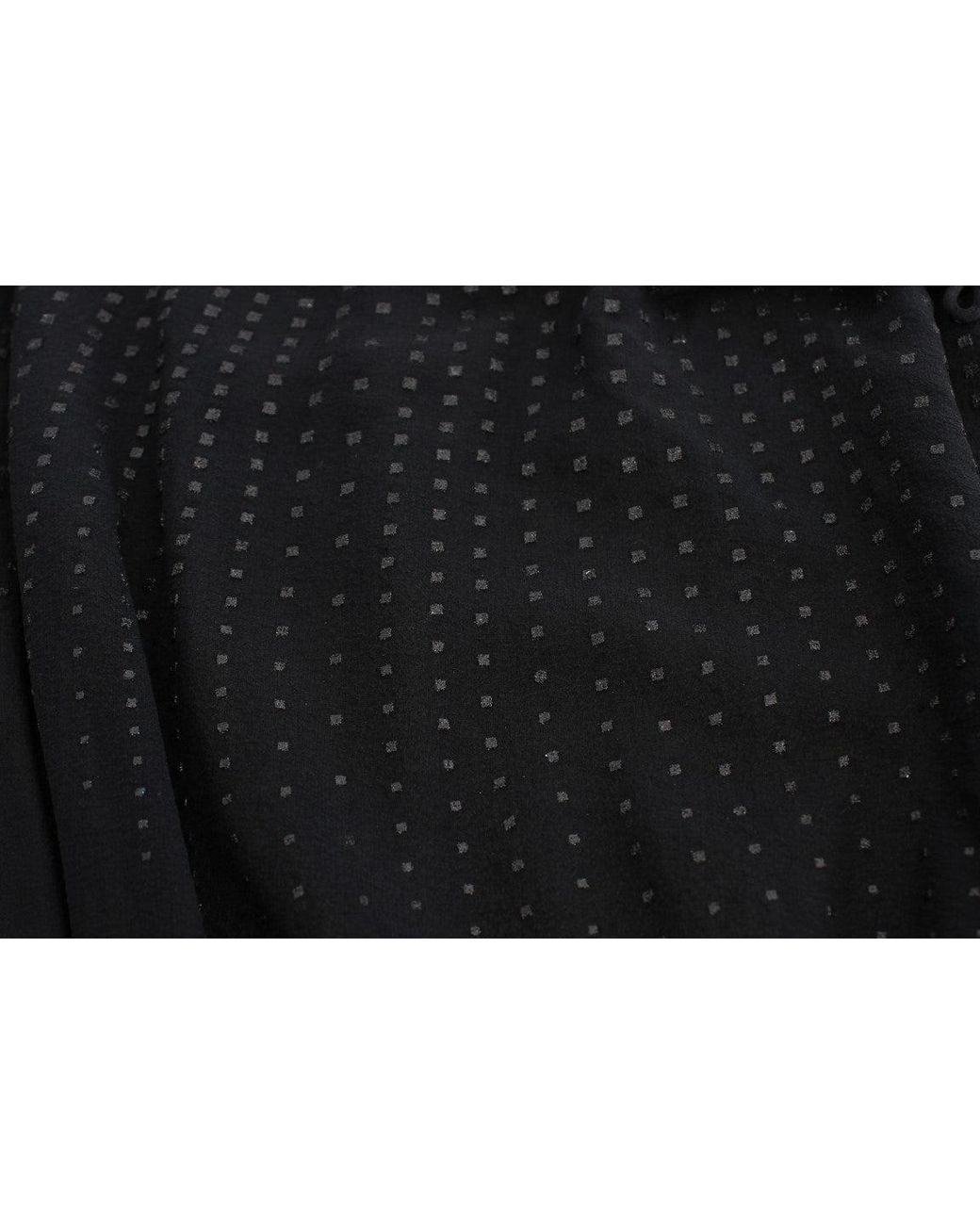 Exte Neck Wrap Top Black Sig30856