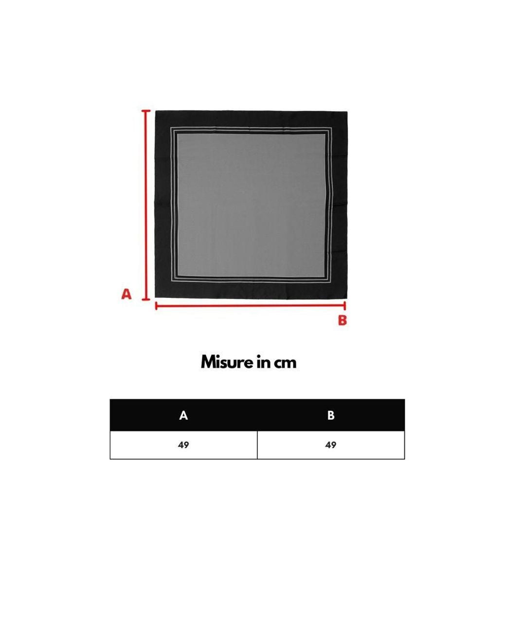 Dolce & Gabbana Purple Silk Handkerchief for men