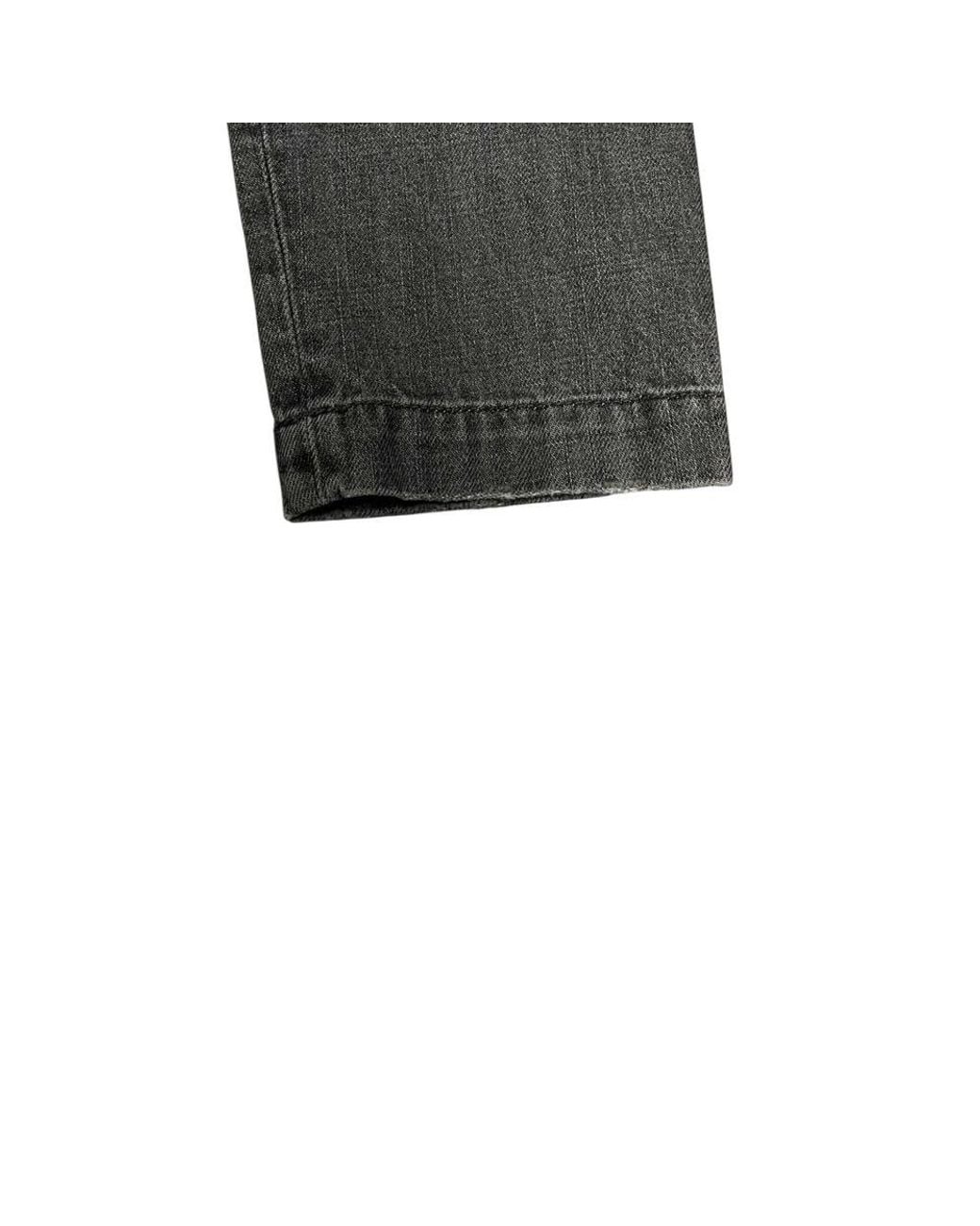 Philipp Plein Gray Grey Cotton Jeans