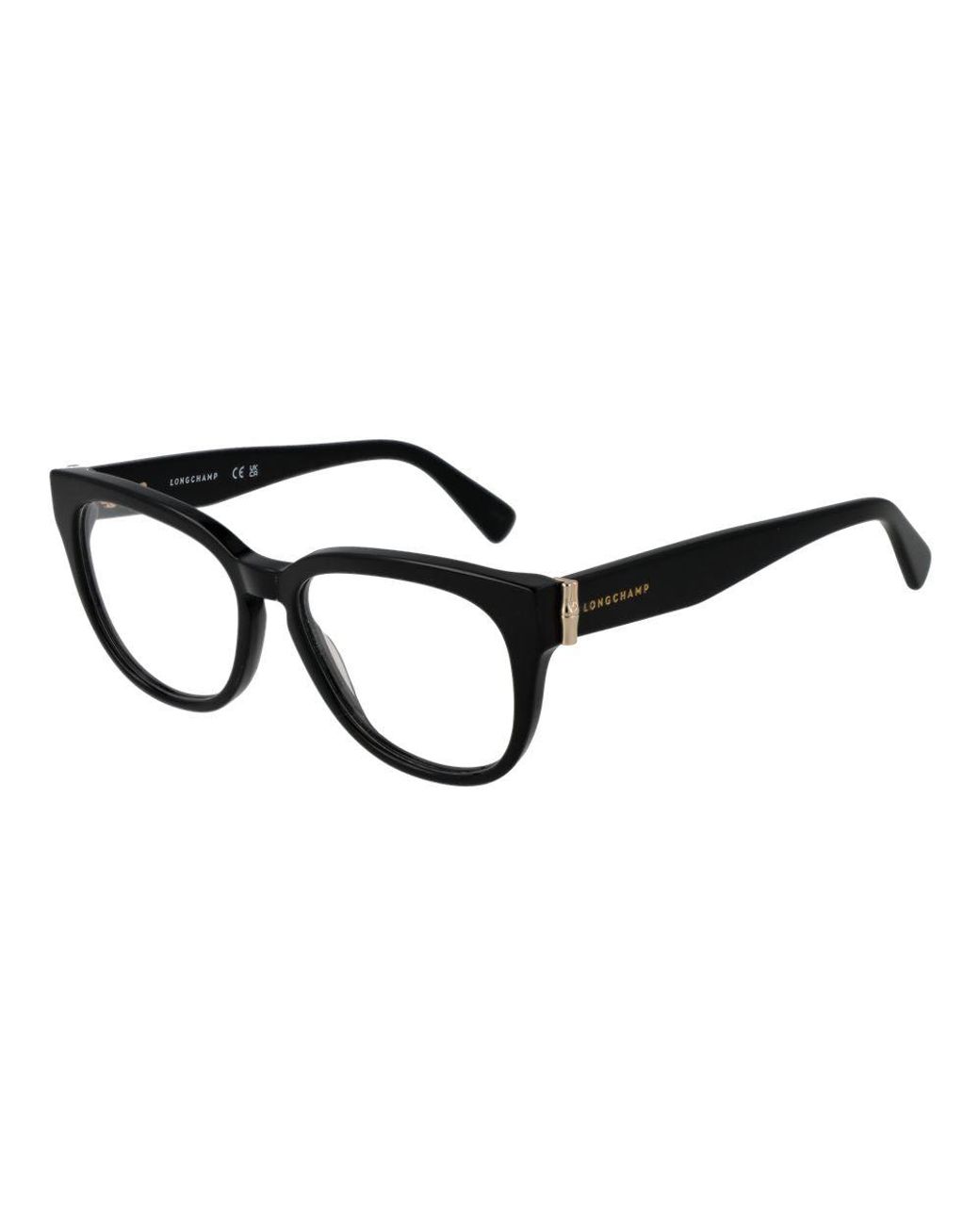 Longchamp Black Glasses Frame