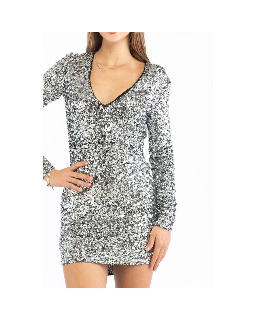 Patrizia Pepe Blue Polyester Cocktail Dress