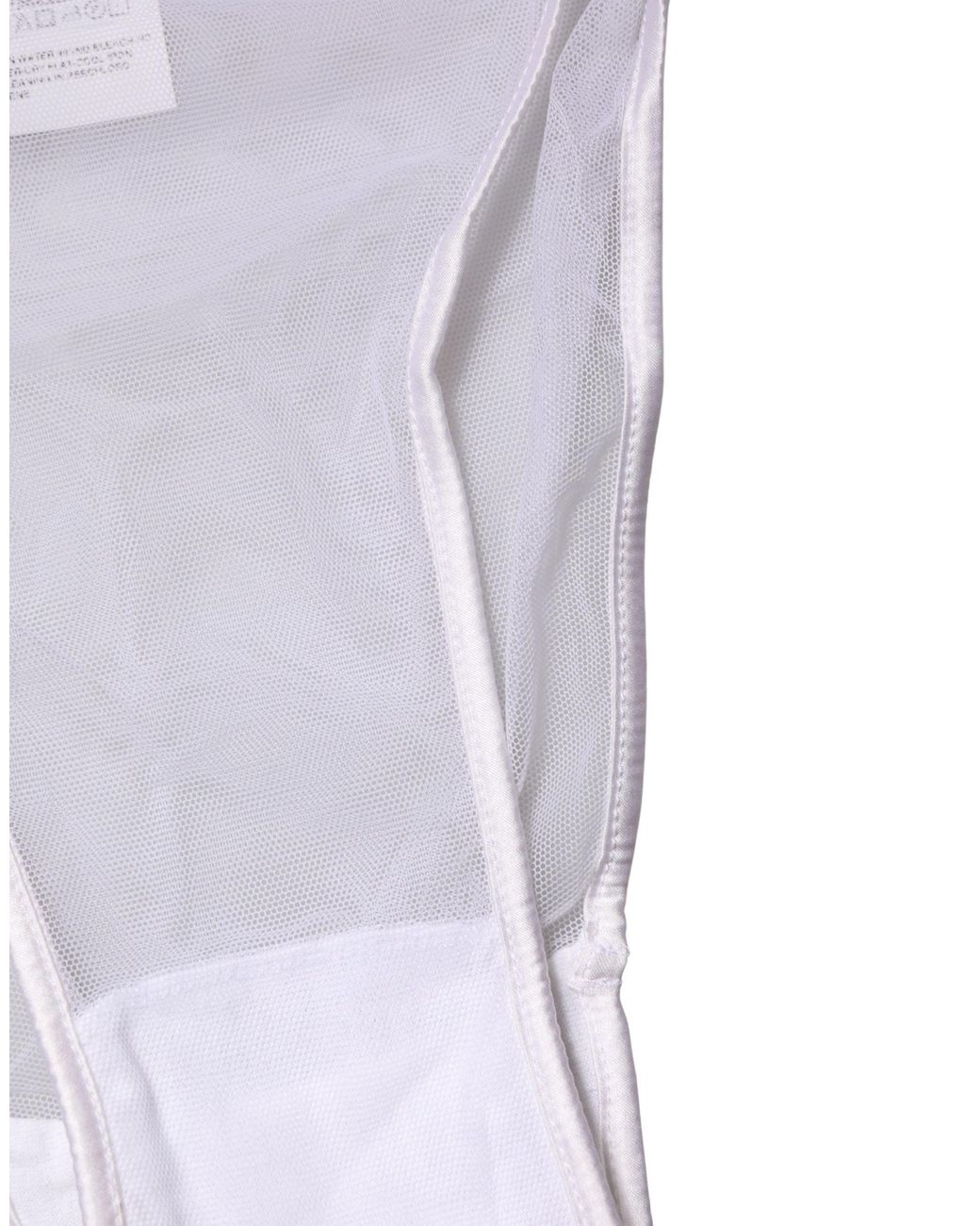 Dolce & Gabbana Blue White Sheer Silk Stretch High Brief Underwear