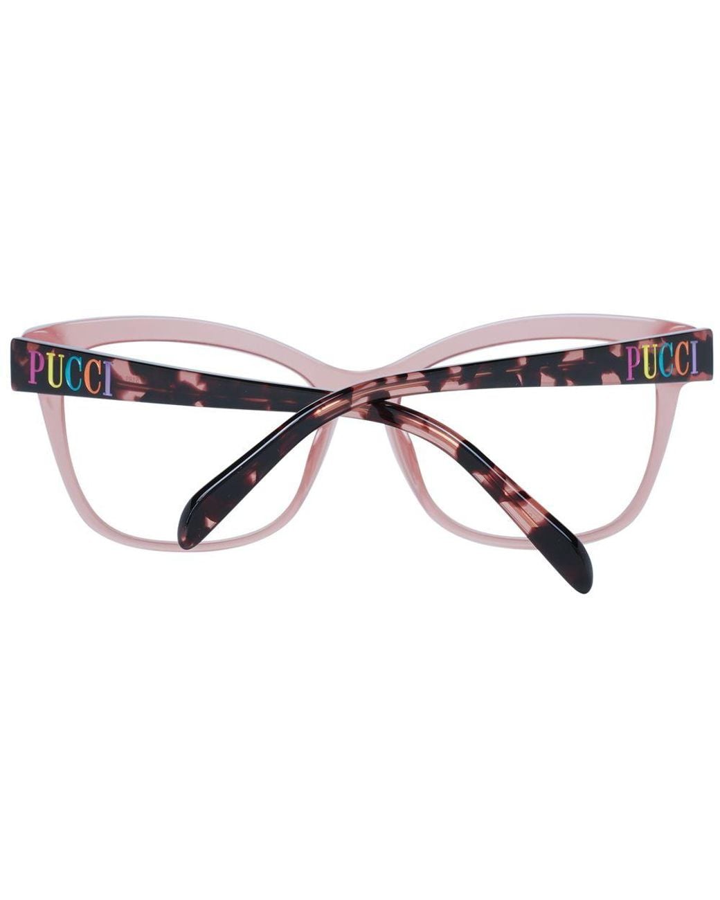 Emilio Pucci Multicolor Pink Optical Frames
