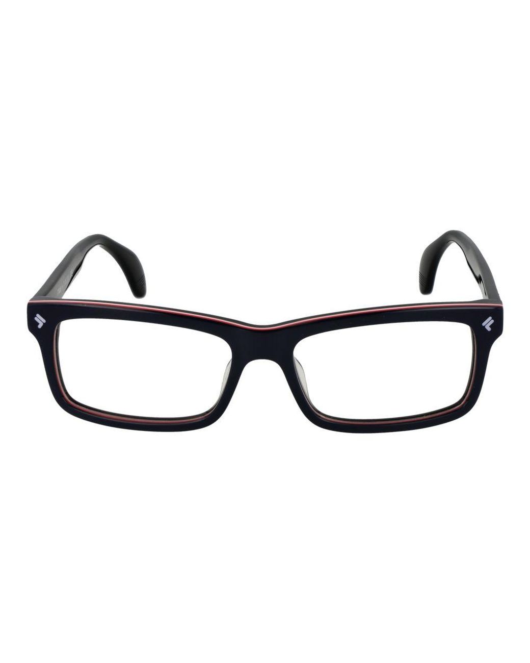 Lozza Black Cellulose Acetate Glasses (Frames) for men