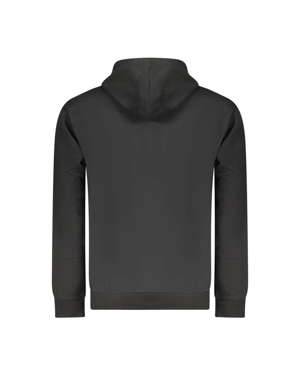 Superga Black Cotton Men's Hoodie for men
