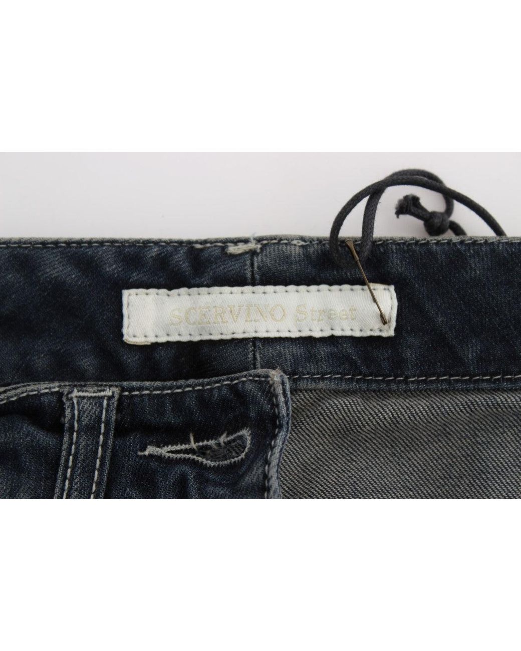 Ermanno Scervino Blue Chic Slim Fit Italian Jean
