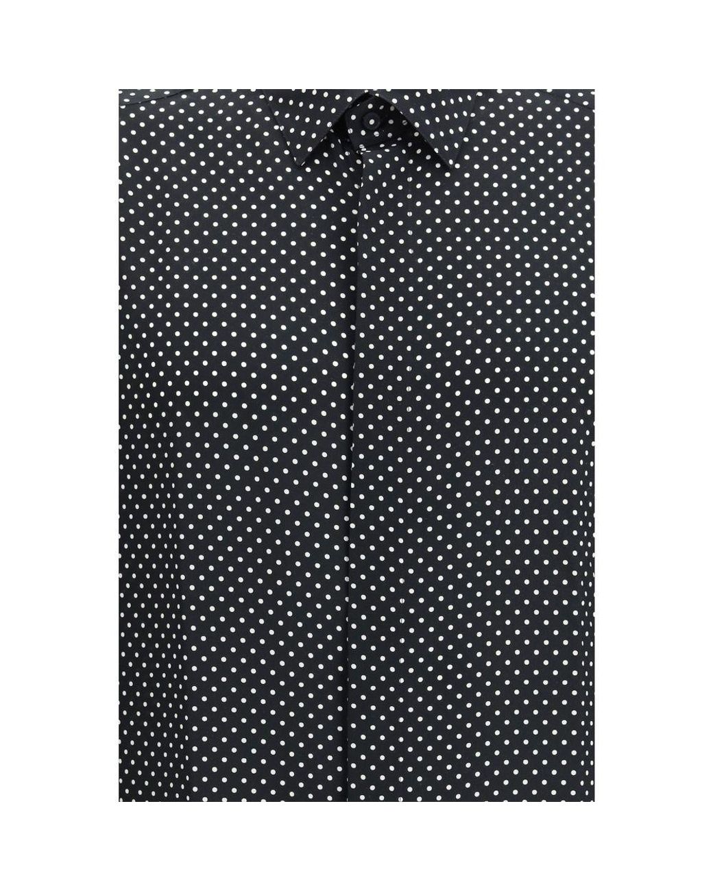 Tom Ford Pattern Tom Ford Black Silk Pattern Shirt in Blue for Men | Lyst UK
