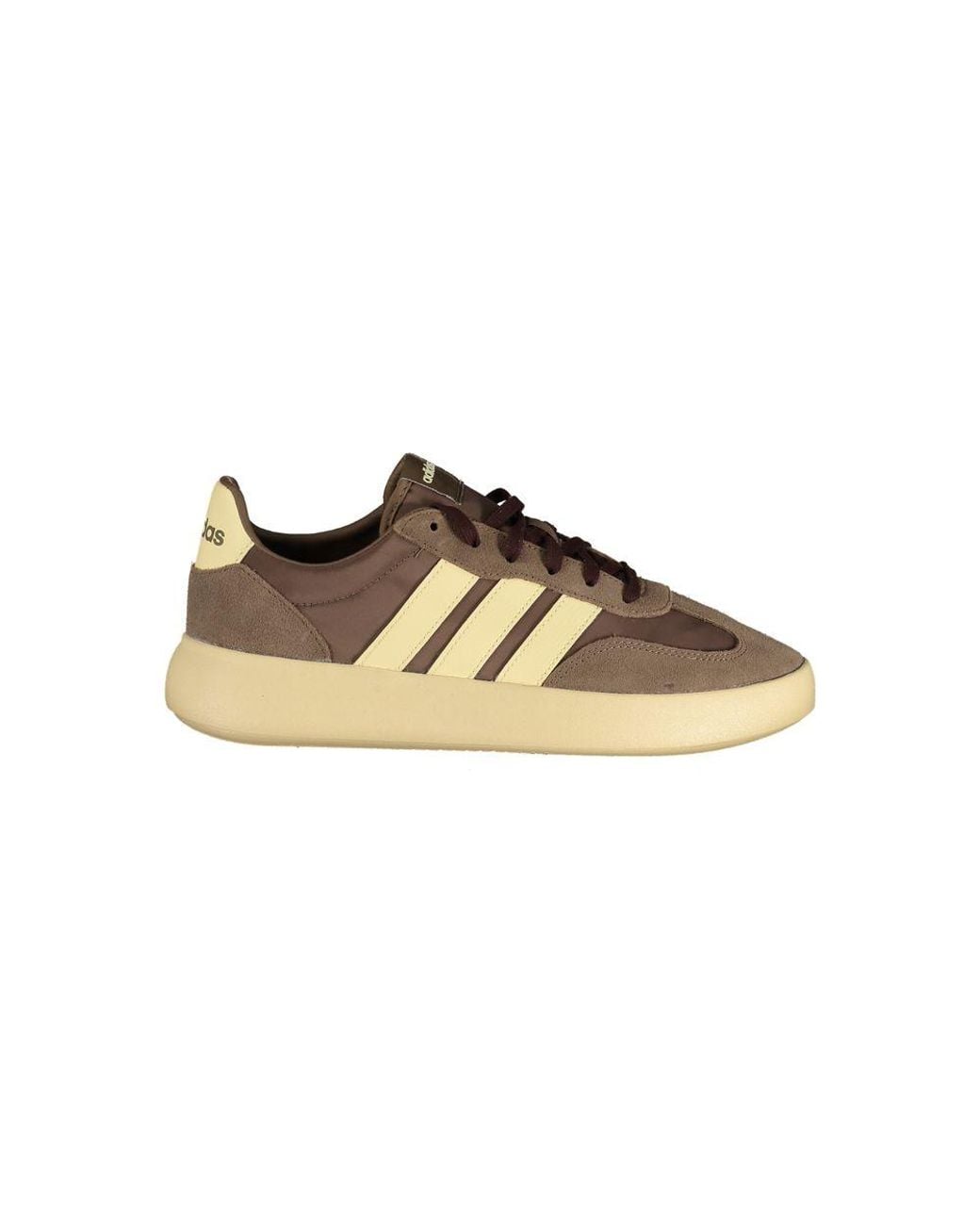 Adidas Brown Polyurethane Sneaker for men