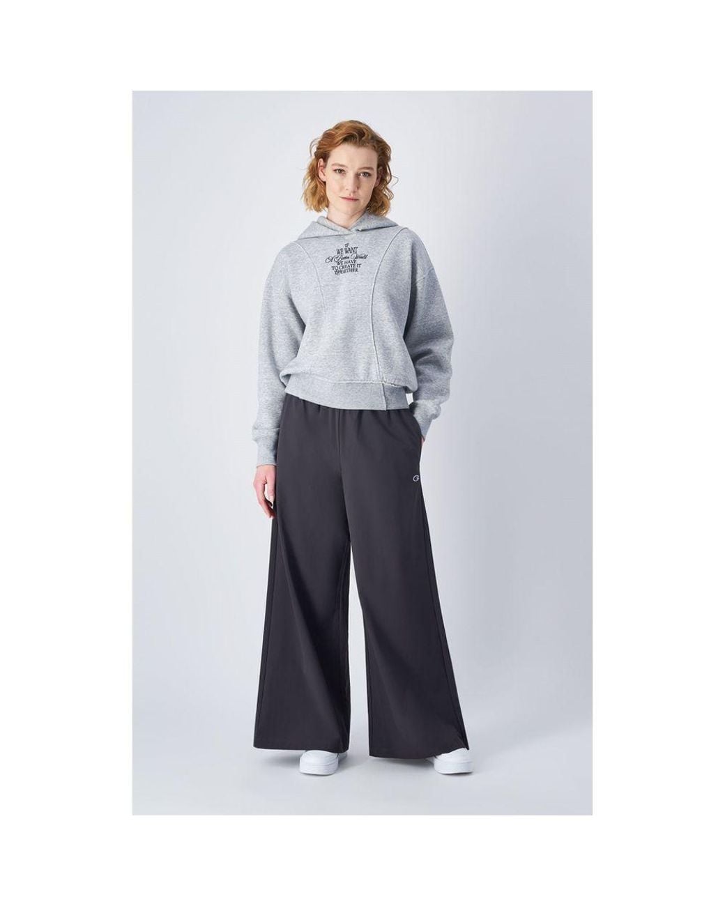 Champion Blue Polyamide Casual Pants