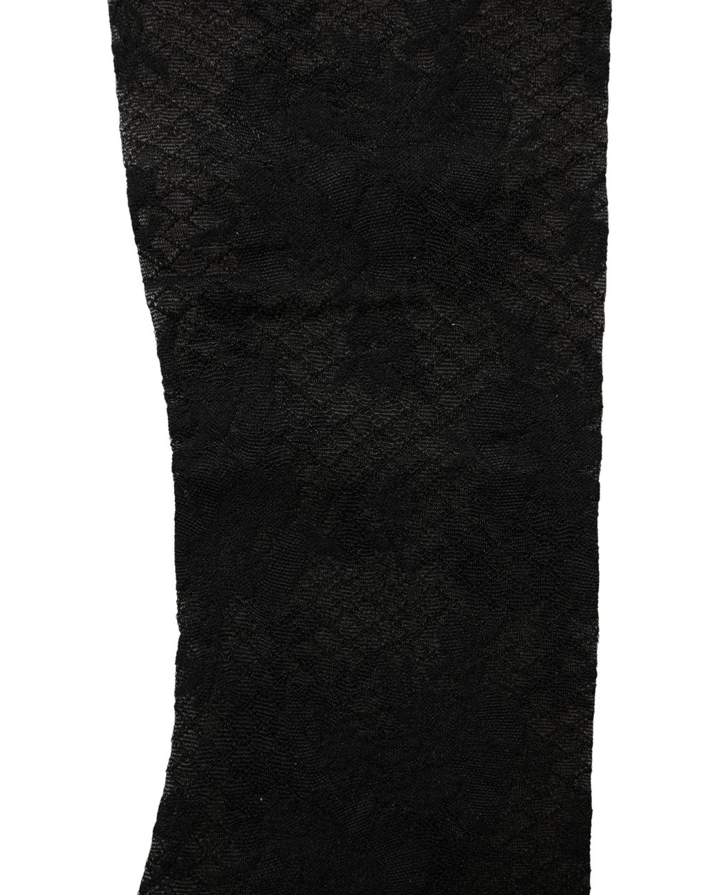 Dolce & Gabbana Black Floral Lace Nylon Stretch Stockings Socks