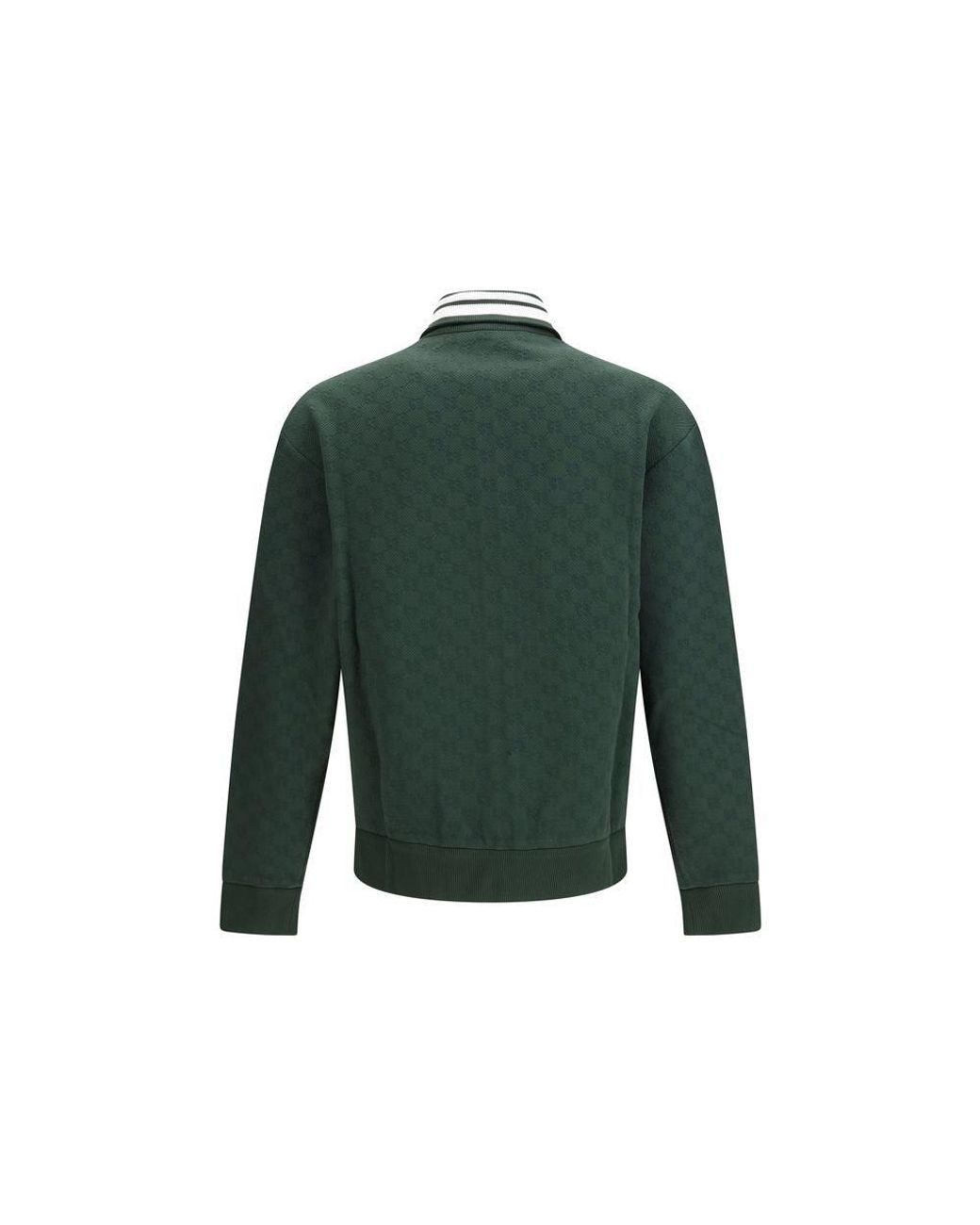 Gucci Green Bicolor Polyamide Shell Jacket for men