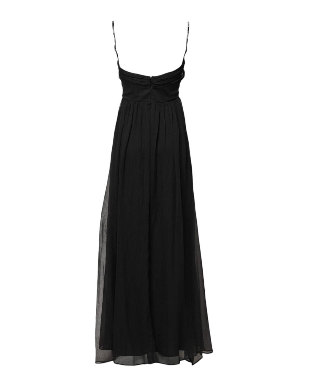 MARCIANO BY GUESS Black Tulle Pearl Sleeveless Long Gown Dress for men