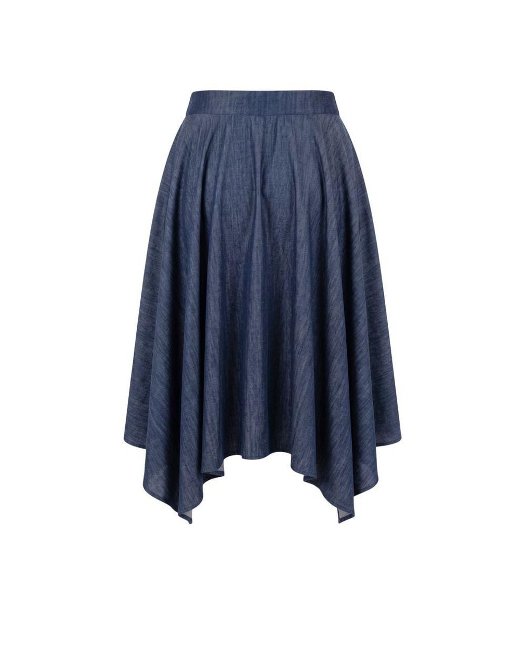 Trussardi Blue Denim Skirt