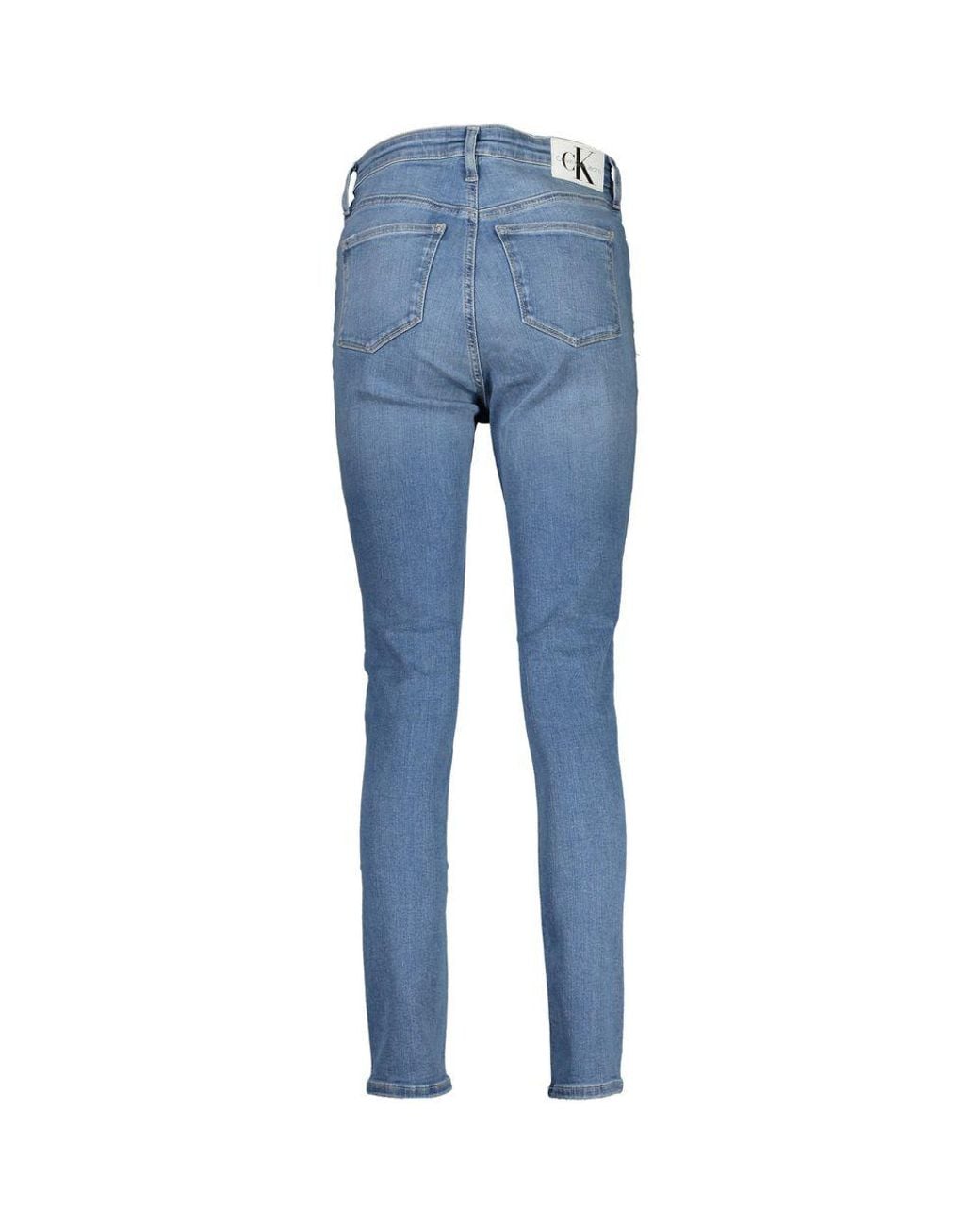 Calvin Klein Blue Cotton Jeans