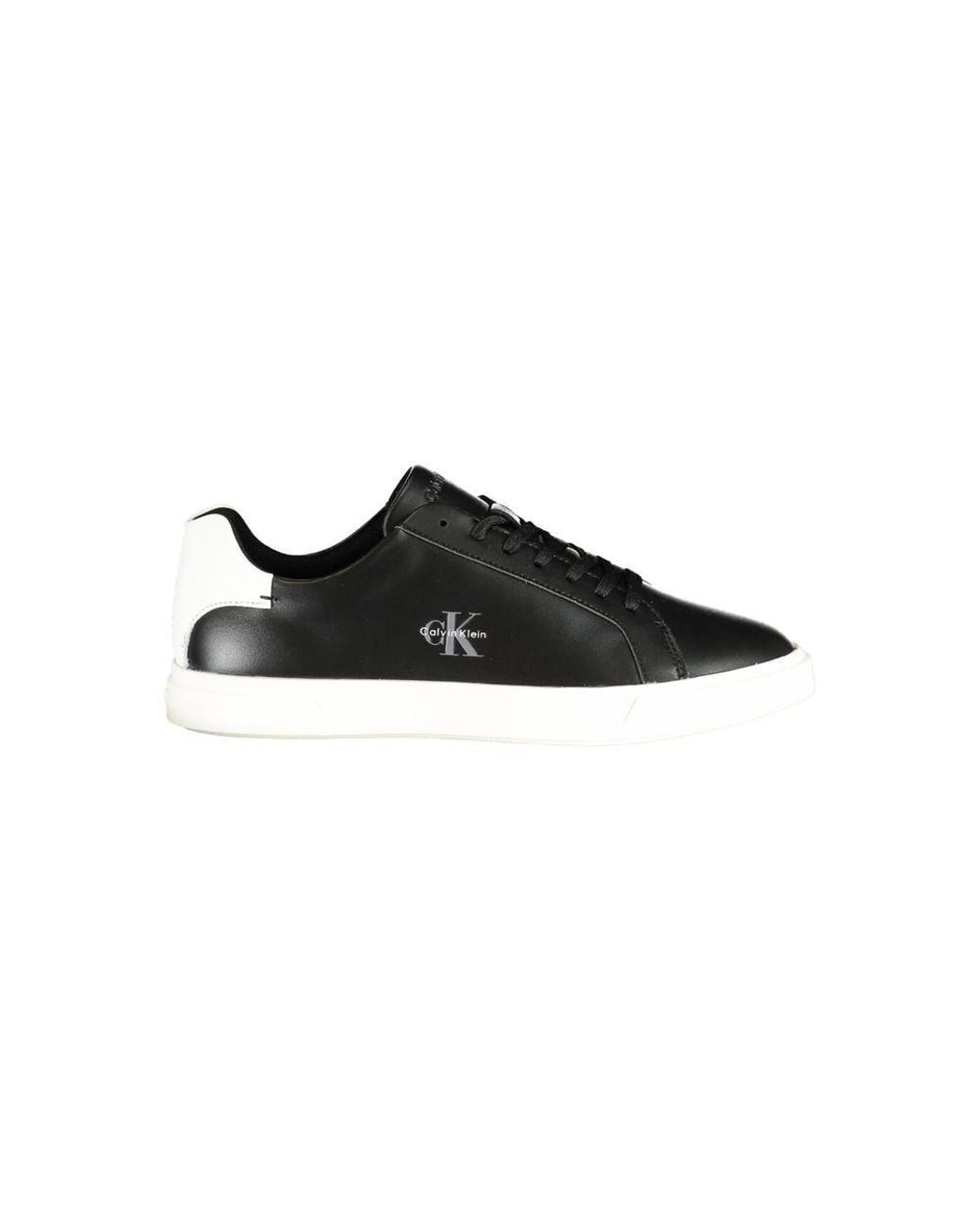 Calvin Klein Black Polyurethane S Sneaker