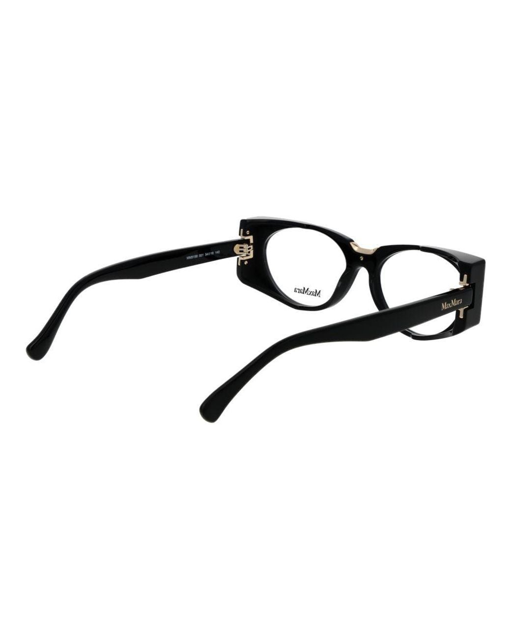 Max Mara Black Plastic Glasses (Frames)