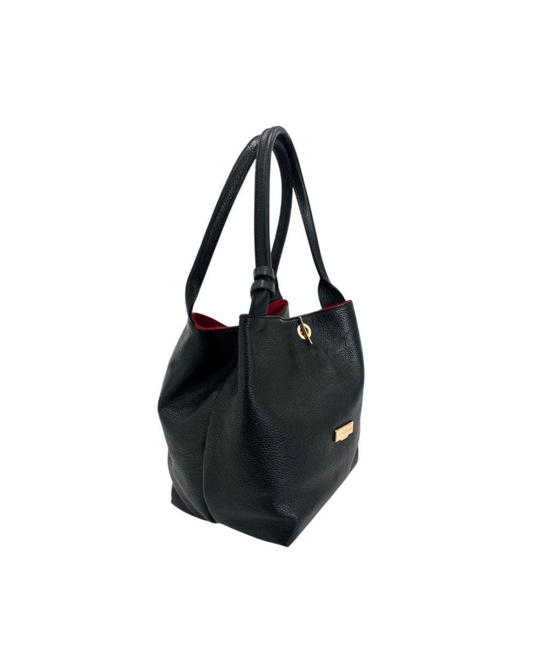 Baldinini Black Cow Shoulder Bag