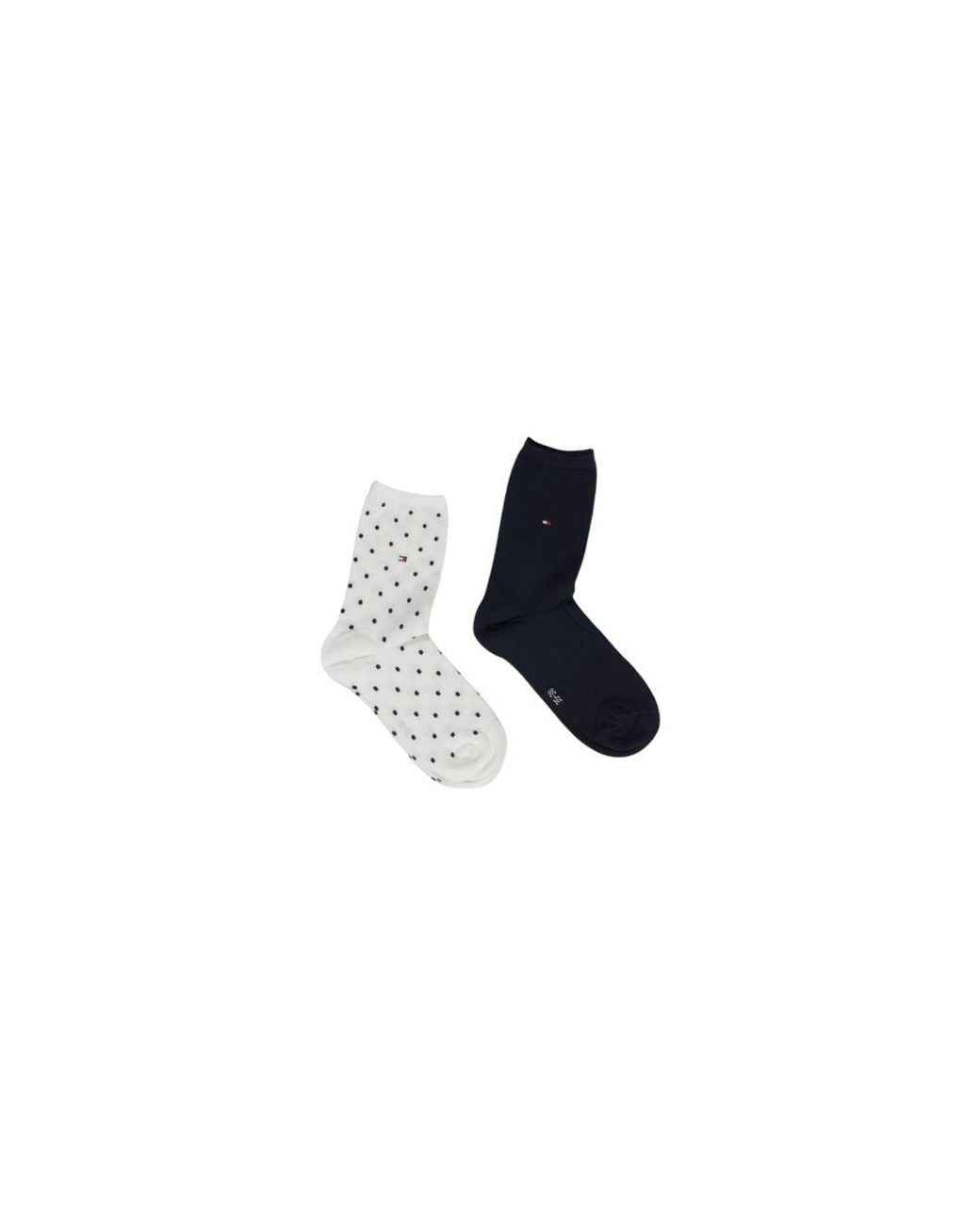 Tommy Hilfiger White Cotton Sock