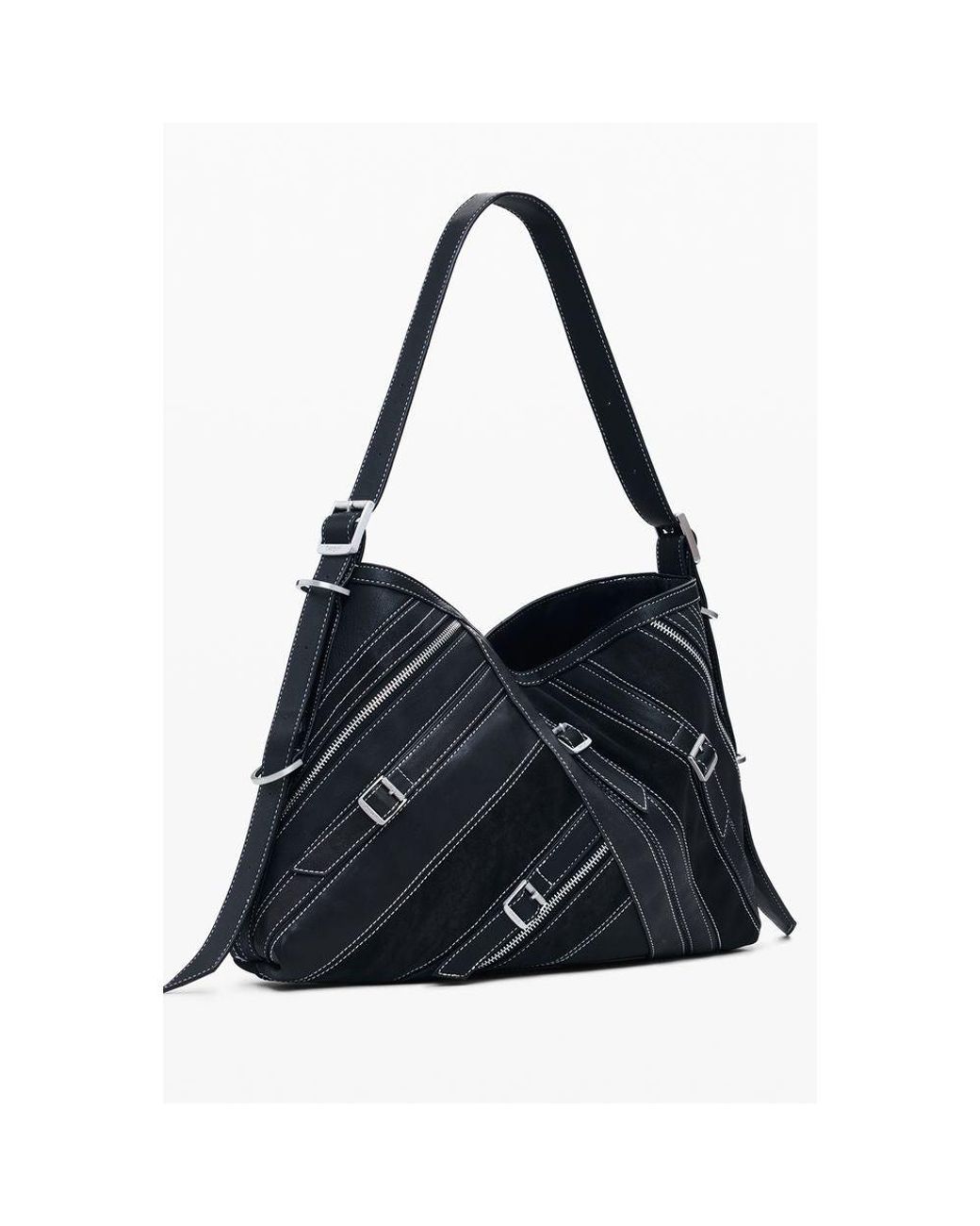 Desigual Black Nero Polyurethane Shoulder Bag