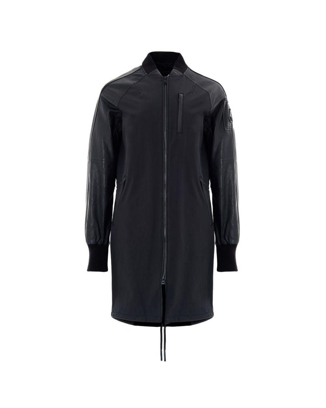 Moose Knuckles Blue Cotton Parka