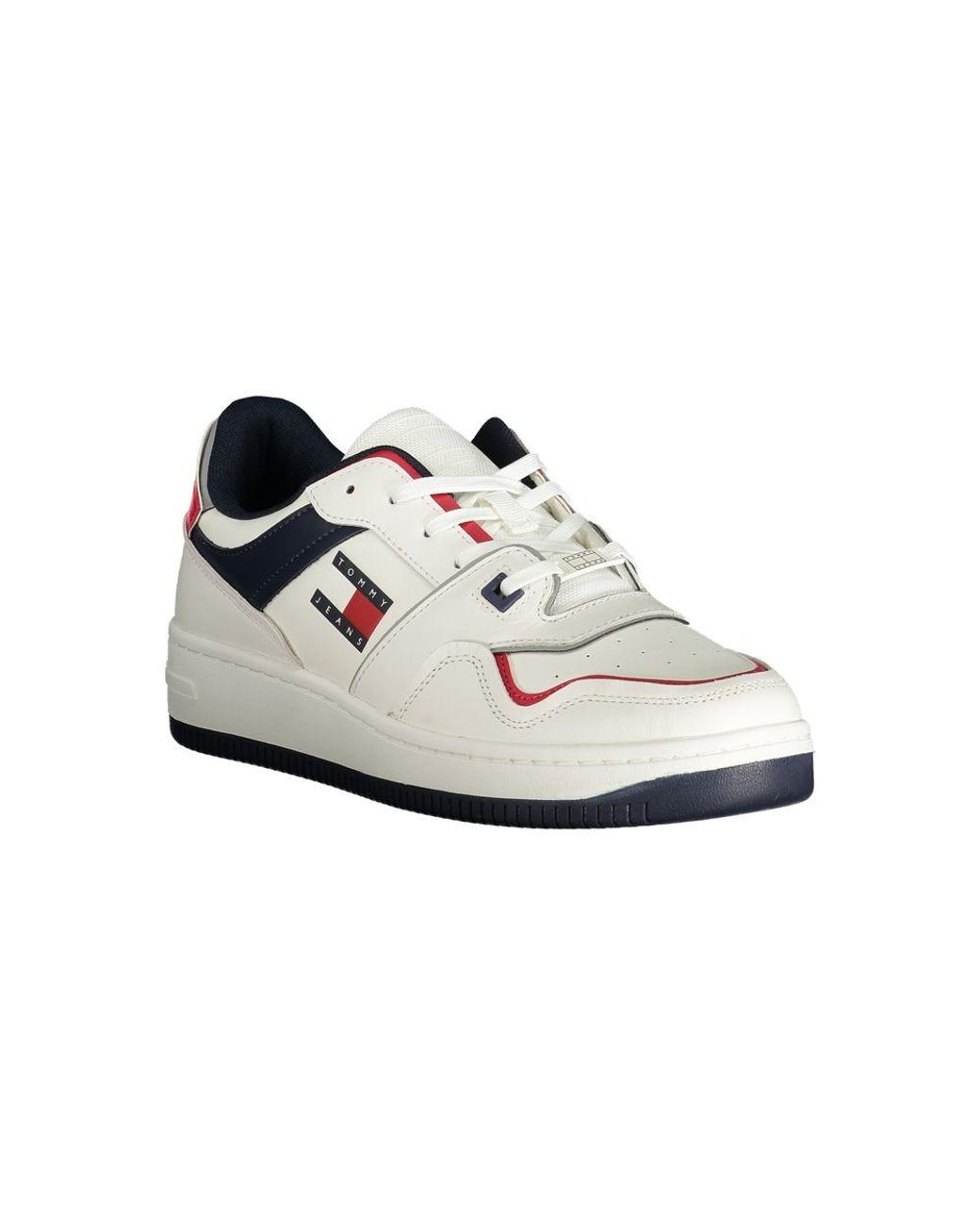 Tommy Hilfiger White Retro Sneaker Em0Em01306 for men