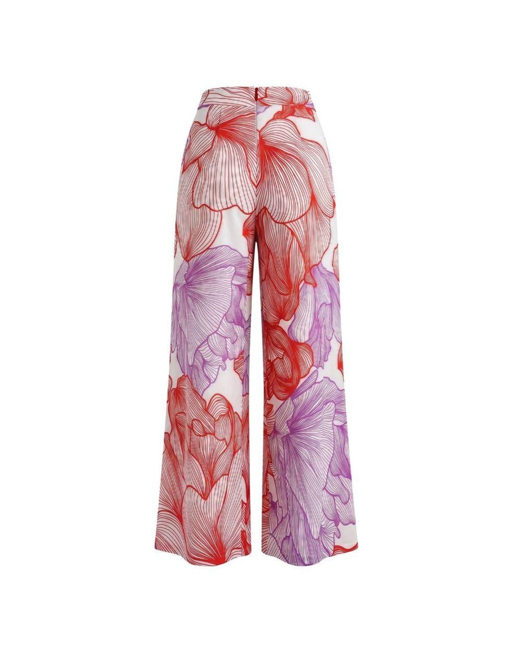 Malo Pink Red Cotton Pants