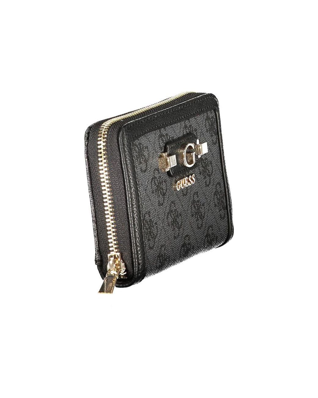 Guess Gray Black Polyurethane 's Wallet