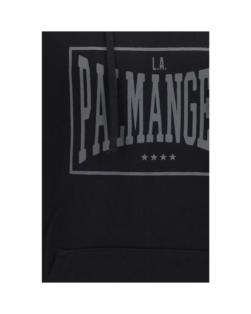 Palm Angels Blue Black Cotton Sweatshirt for men