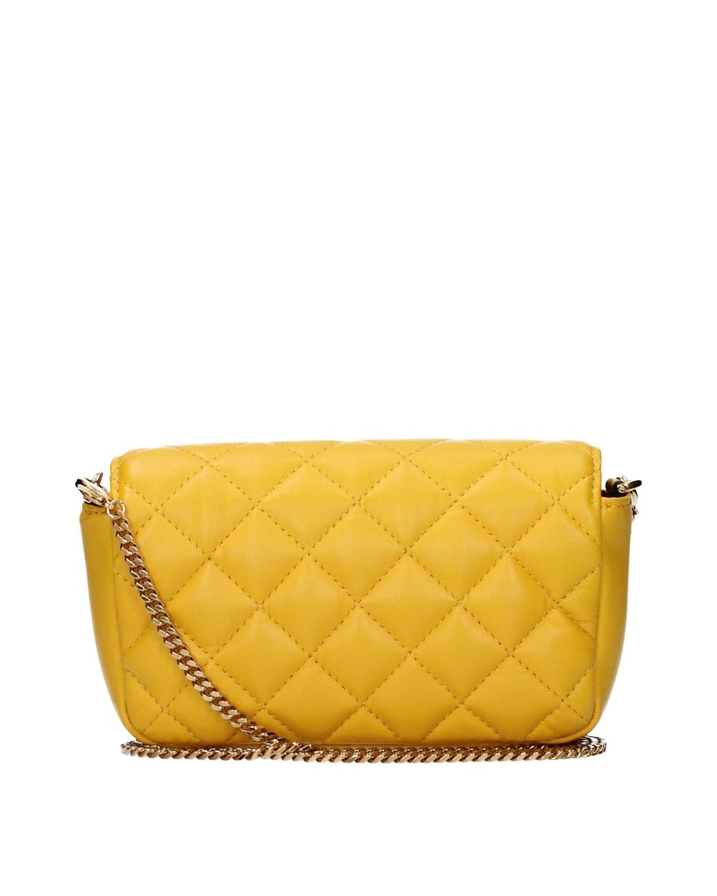 Versace Yellow Leather Crossbody Bag