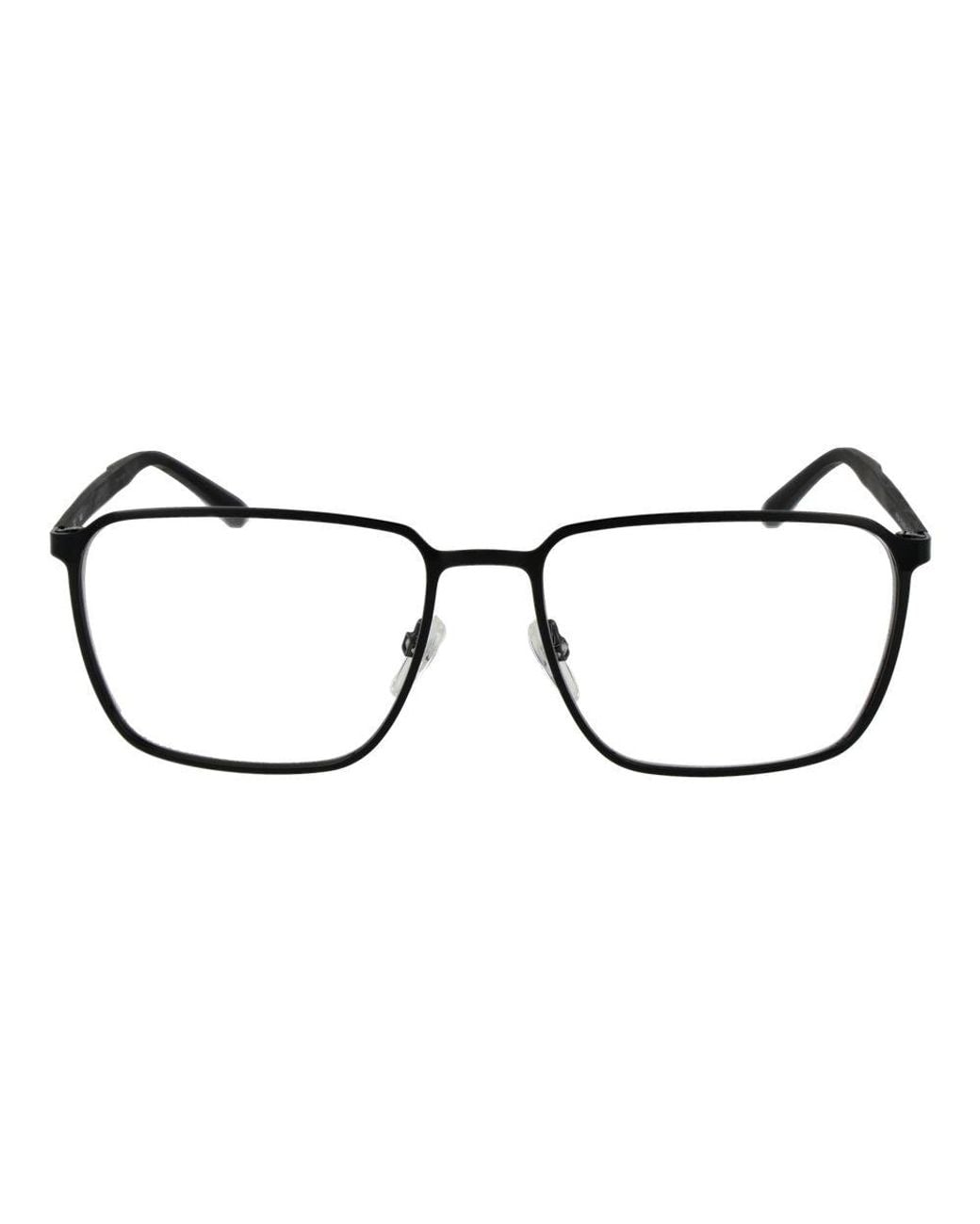 Fila Black Metal & Plastic Glasses (Frames) for men