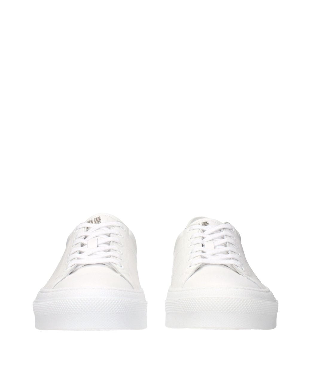 Givenchy White Leather Low Top Sneakers for men