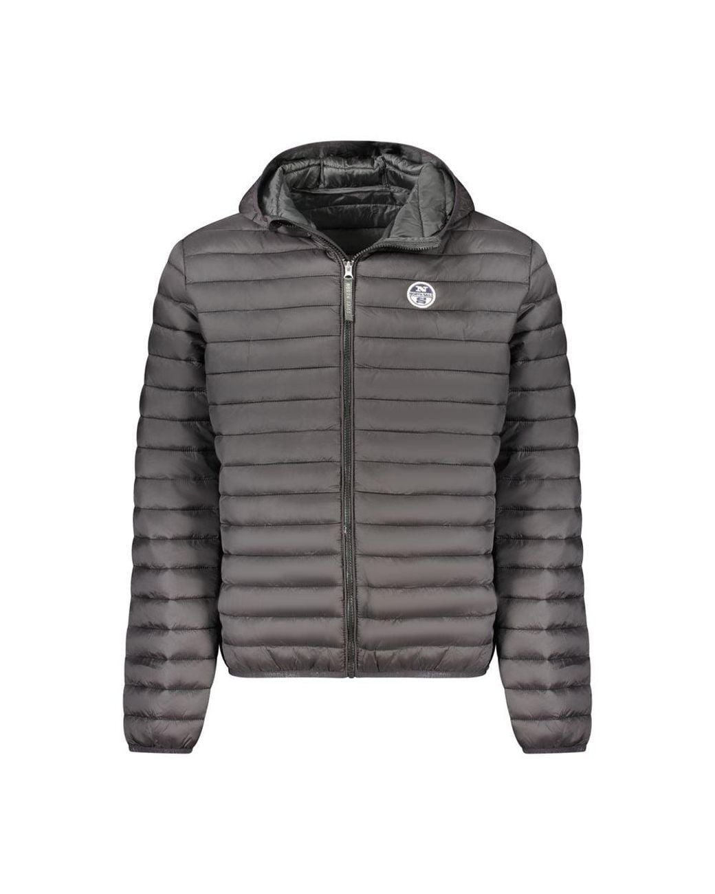 North Sails Gray Polyester Jacket for men