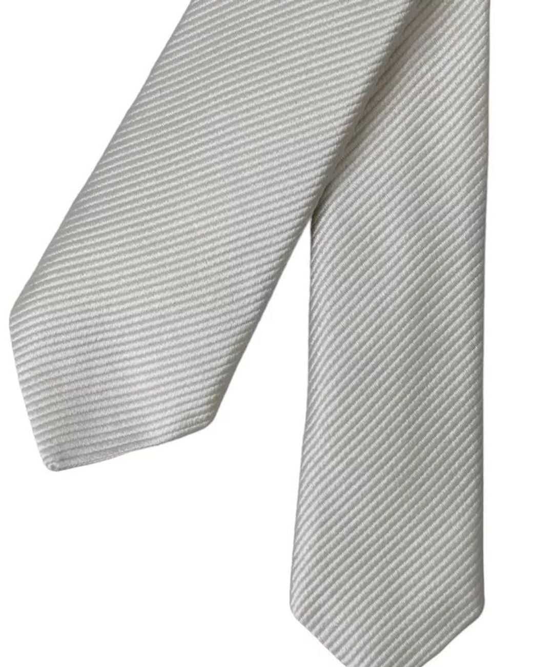 Dolce & Gabbana Gray Slim Necktie Elegant Design for men