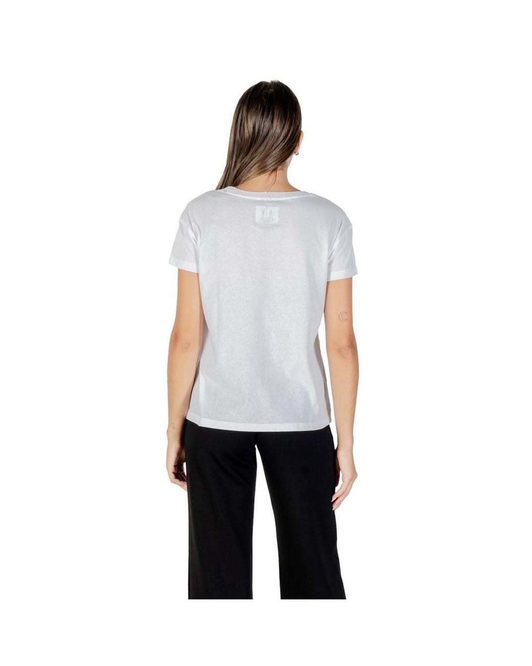 ARMANI EXCHANGE Blue Cotton T-Shirt